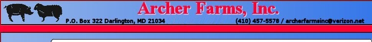 Archer Farms, Inc. header